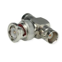 TELEGÄRTNER Raccord en T BNC 50 Ohm femelle / mâle / femelle