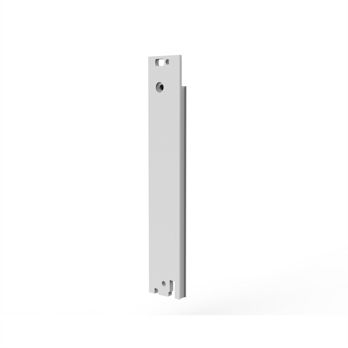 SCHROFF Plug-In Unit U-Profile Face avant pour IEL, IET, Type 2 Poignée 3 U, 4 CV, 2,5 mm, Al, Anodisé frontal, Conducteur arrière