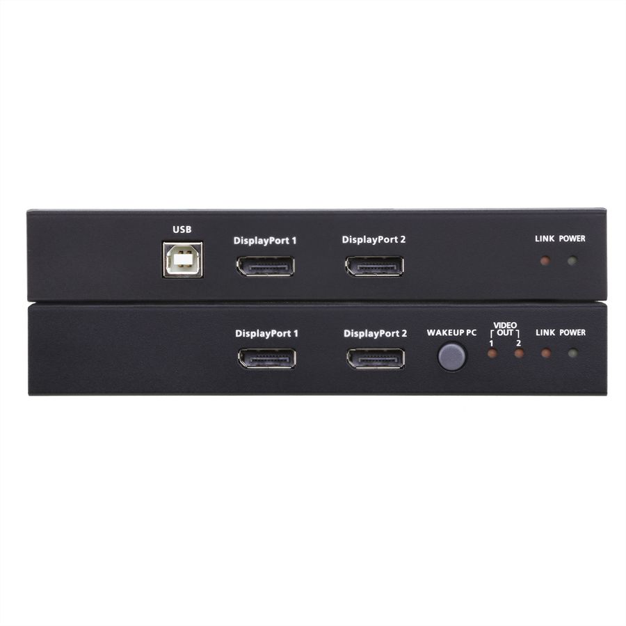 ATEN CE924 Système d’extension KVM USB DisplayPort double vue HDBaseT™ 2.0