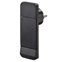 BACHMANN SMART PLUG Fiche de montage extra plate, noir