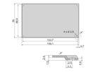 Couvercle latéral à souder pour circuit imprimé SCHROFF, 3 U, 100 mm x 160 mm, 85°C