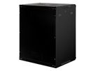ROLINE 19" Boîtier mural Basic Plus 15U, 600x450 LxP noir