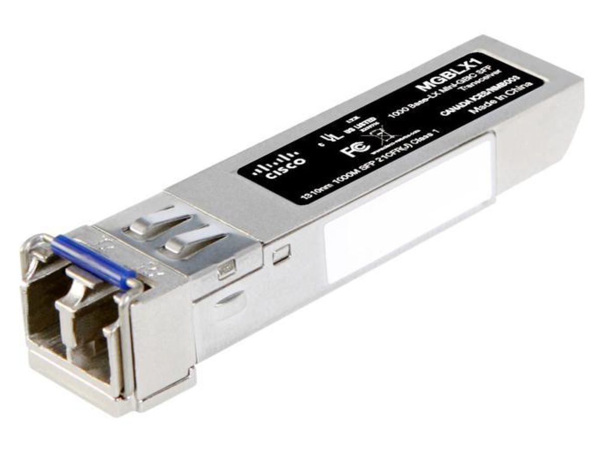 Cisco 1000BASE-LX SFP Transceiver convertisseur de support réseau 1000 Mbit/s 1310 nm