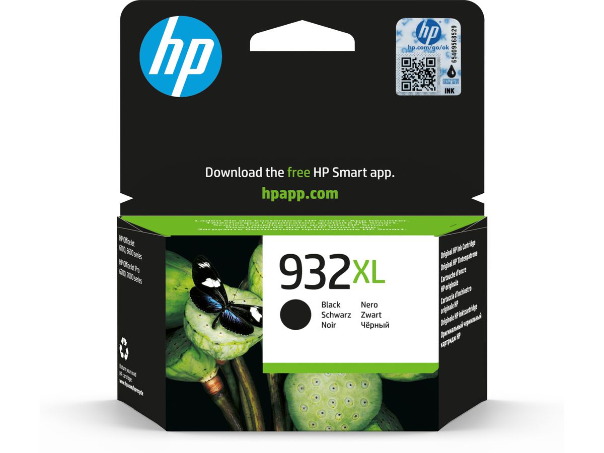HP 932XL cartouche d'encre noir grande capacité authentique