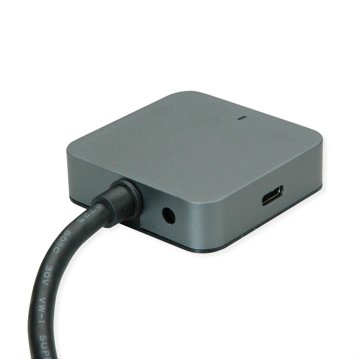 VALUE Hub USB 3.2 Gen 2, 4 ports (2x A+ 2x C) avec câble prolongateur, 3 m
