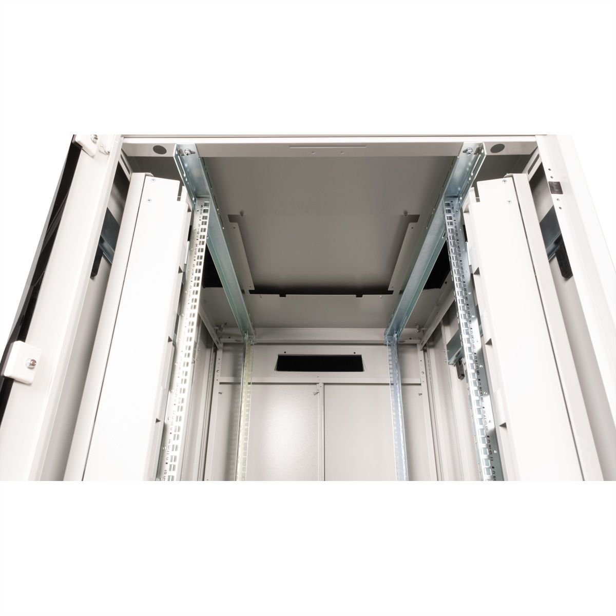 ROLINE 19" Baie réseau Pro 26U, 800x1000 LxP Porte verre gris