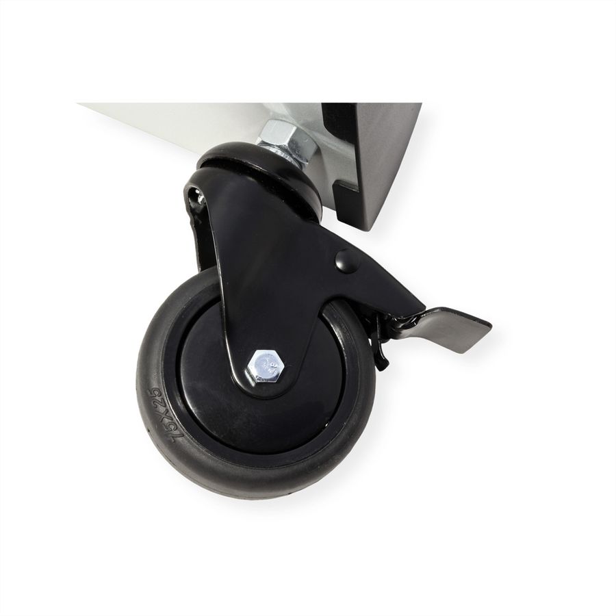 ROLINE Support LCD/TV sur roues, jusqu'à 100kg, argent