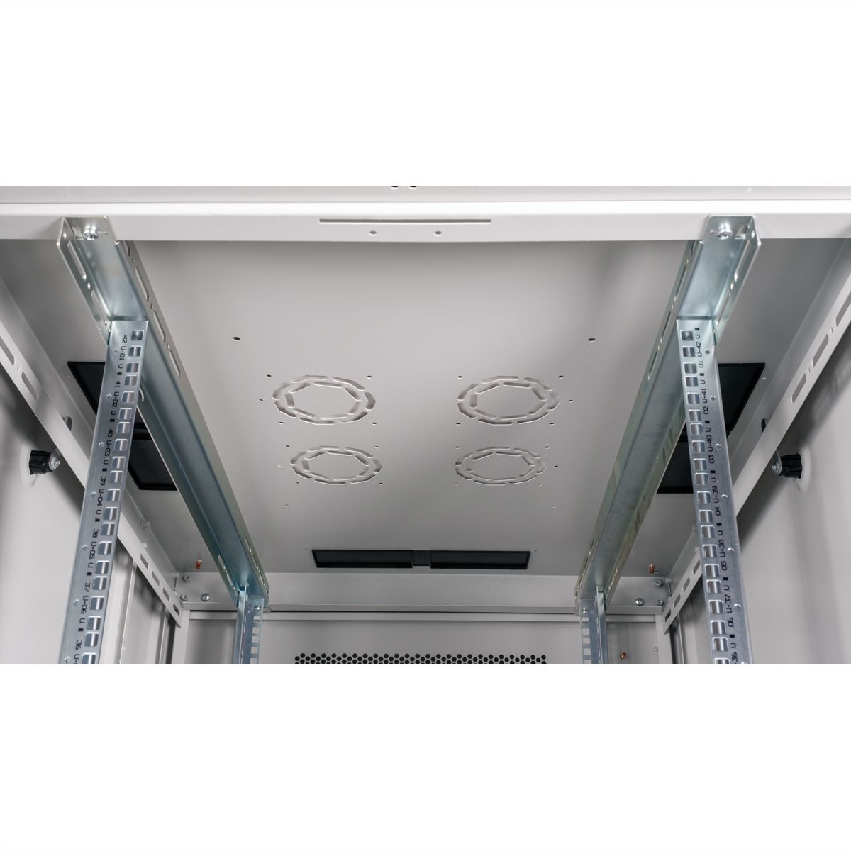 ROLINE 19" Baie serveur Basic 42U, 800x1000 LxP Porte perforée gris