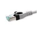 Cordon EasyLan DualBoot PushPull IP20, Cat.6A (Classe EA), S/FTP, gris, 7,5 m