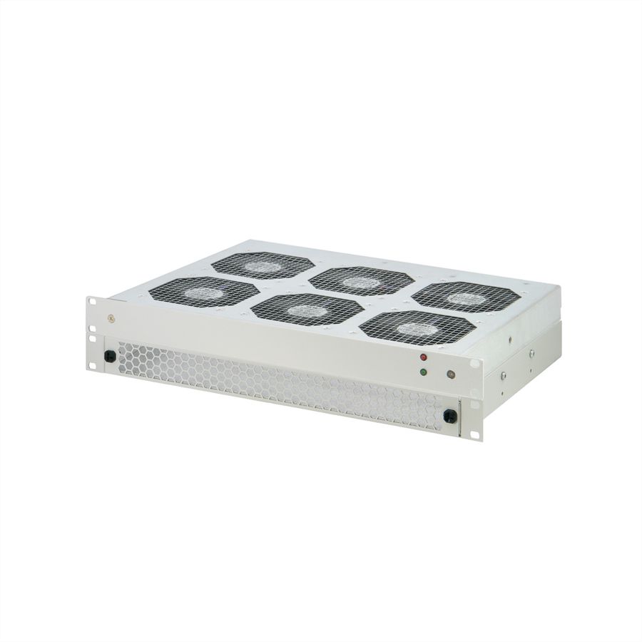 Déflecteur d'air SCHROFF 1 U pour plateau de ventilation 19", 3 ventilateurs, face avant pleine, 193 mm, RAL 9005