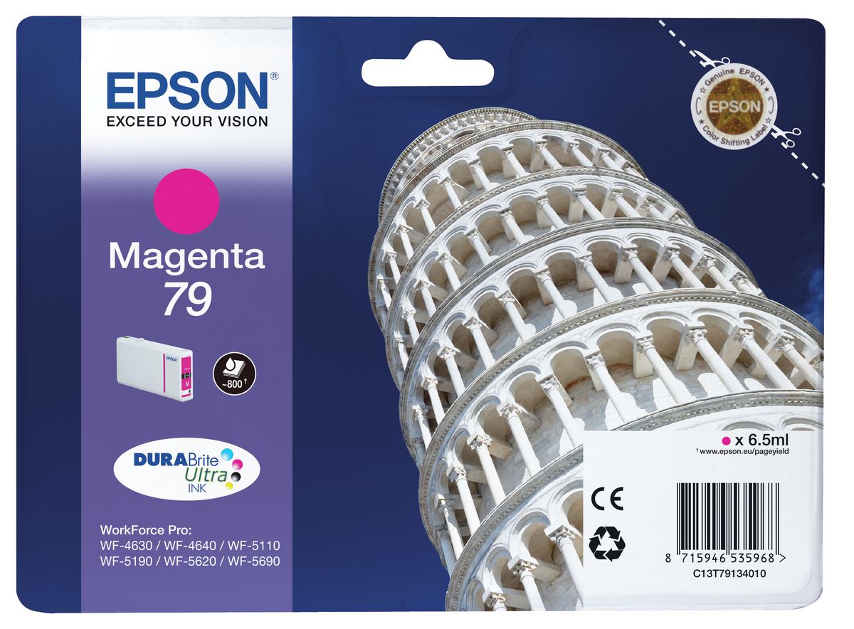 Epson Encre Magenta "Tour de Pise" (800 p)