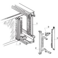 Bande de codage SCHROFF pour connecteur femelle avec 2 broches
