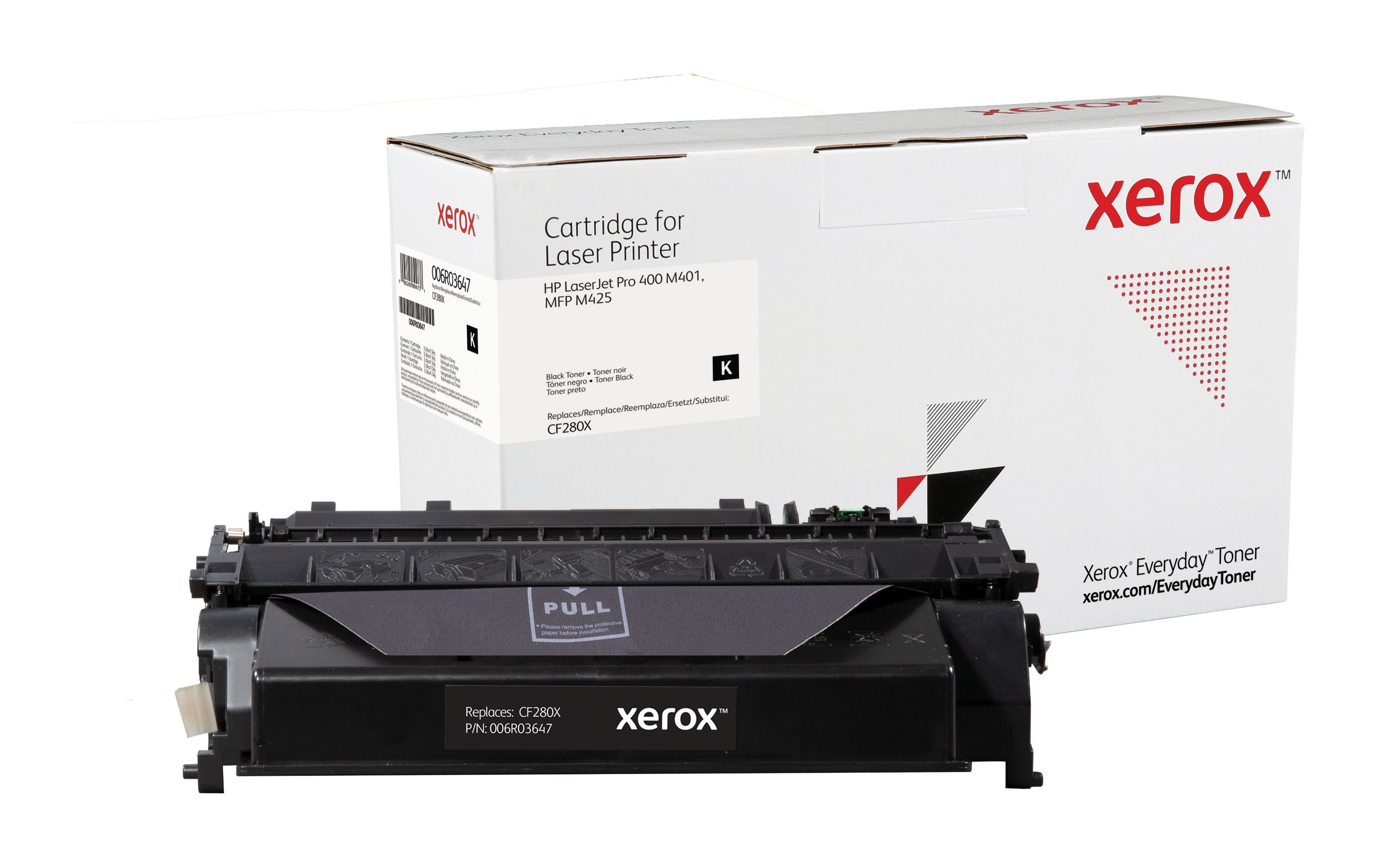 Everyday Toner Noir compatible avec HP 80X (CF280X), Très grande capacité