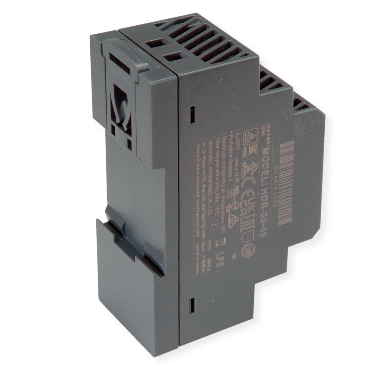 MEAN WELL HDR-30-48 Bloc d'alimentation sur rail DIN 30 W 48 V CC