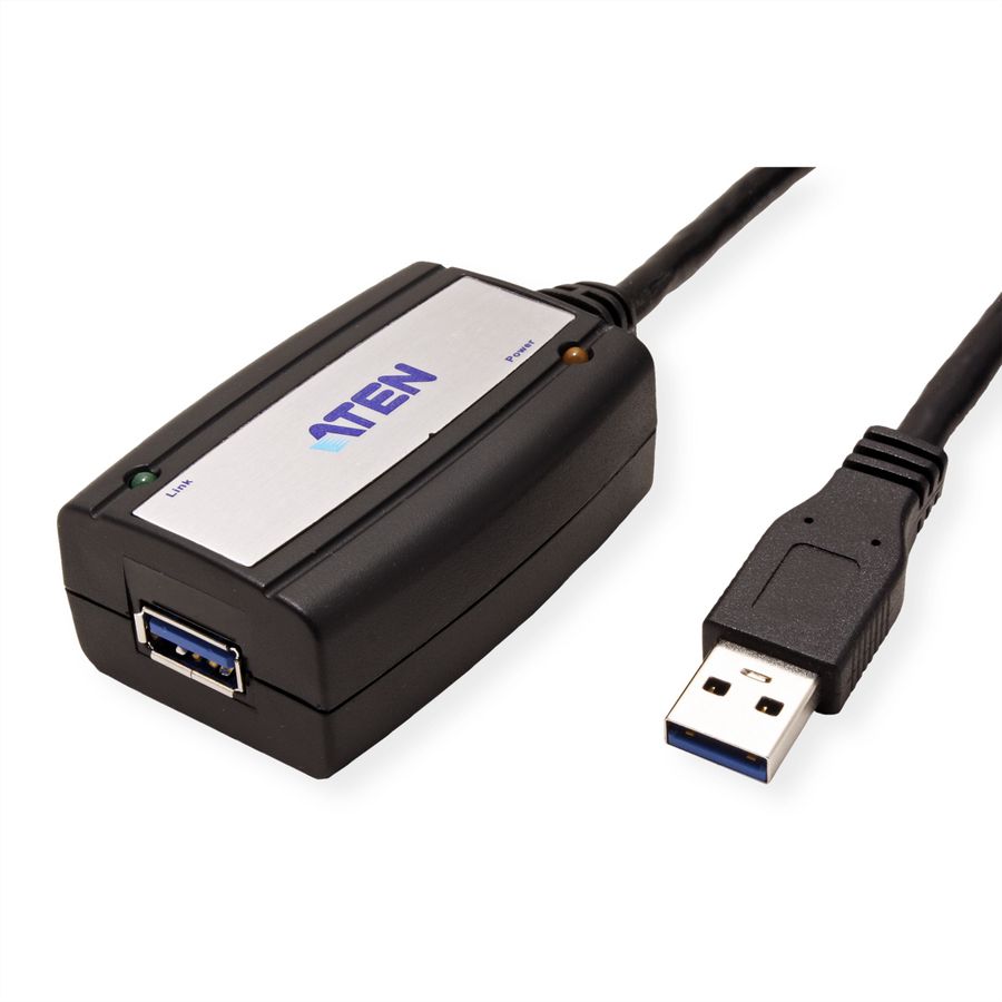 ATEN UE350 Câble d'extension USB 3.0, noir, 5 m