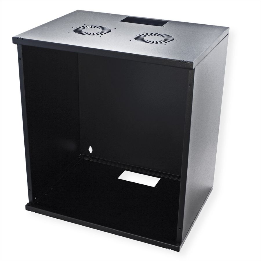 ROLINE 19" Boîtier mural Basic 12U, 540x400 LxP En kit noir