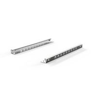 SCHROFF VARISTAR Glissières (x2) fixes 25kg