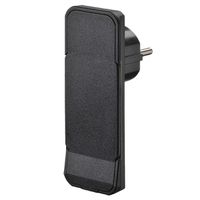 BACHMANN Connecteur plat CEE7/7 noir