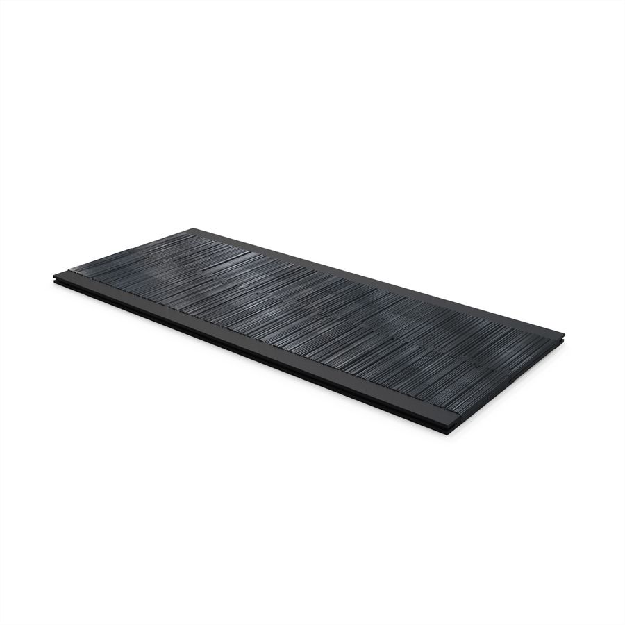 SCHROFF VARISTAR Joint-balai, 2 pièces, noir, pour toit (80mm de largeur)
