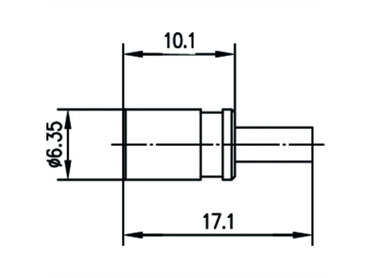 TELEGÄRTNER Prise femelle SMB G7 (RG-316/U) sertir/sertir