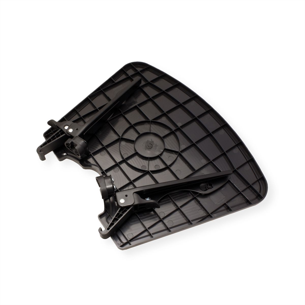 Support supplémentaire ROLINE Support LCD/TV sur roues, argent, jusqu'à 10kg, pour ROLINE 17.03.1260, noir