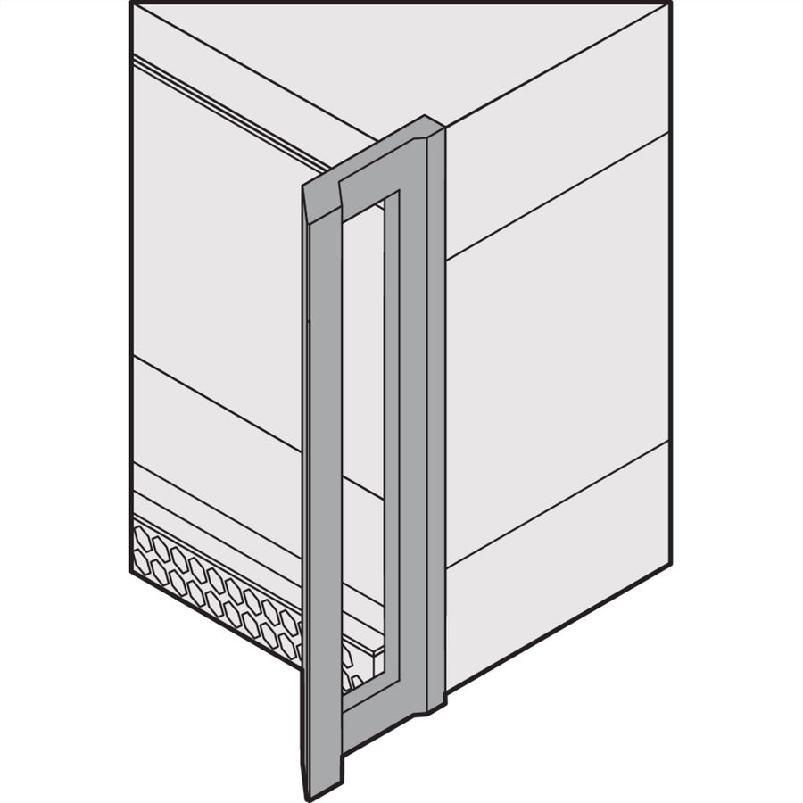 SCHROFF RatiopacPRO AIR Boîtier 19", blindage rétrofittable avec poignées, 3/4 U, 63 CV, 375 mm