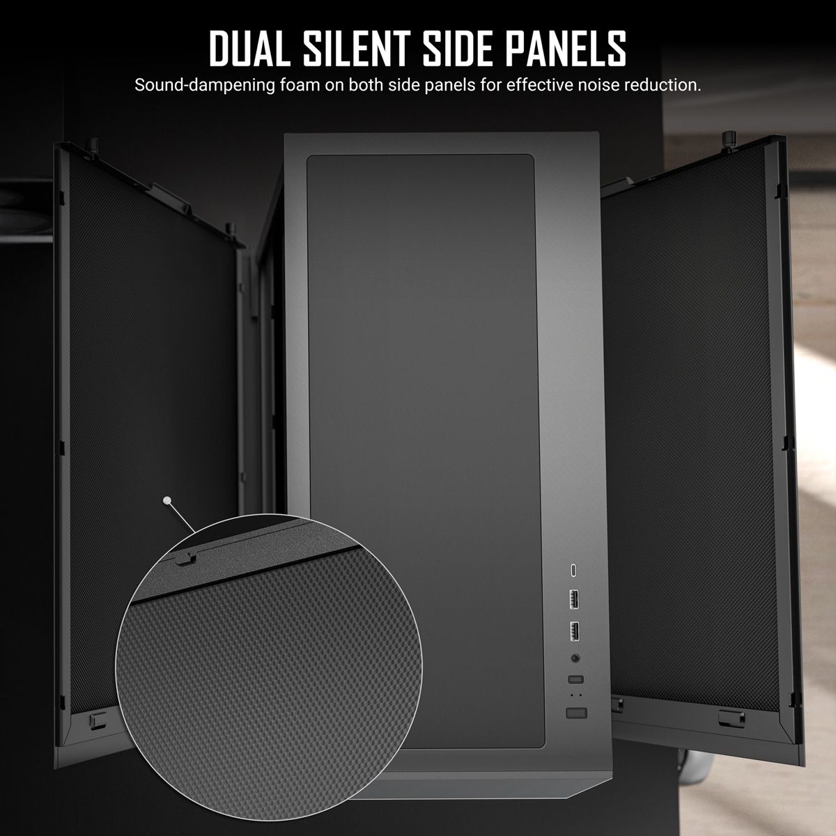 ANTEC Performance P7S Boîtiers PC Mid Tower, ATX, M-ATX et ITX, argent