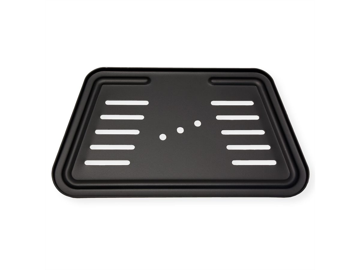ROLINE Support LCD/TV sur roues, jusqu'à 140 kg, noir
