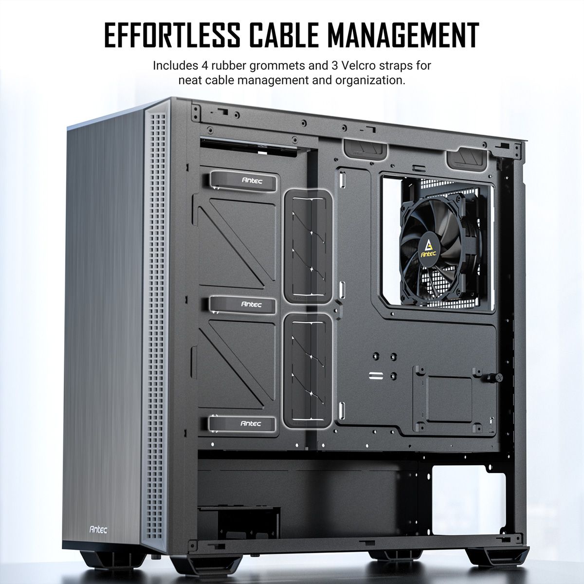 ANTEC Performance P7S Boîtiers PC Mid Tower, ATX, M-ATX et ITX, argent
