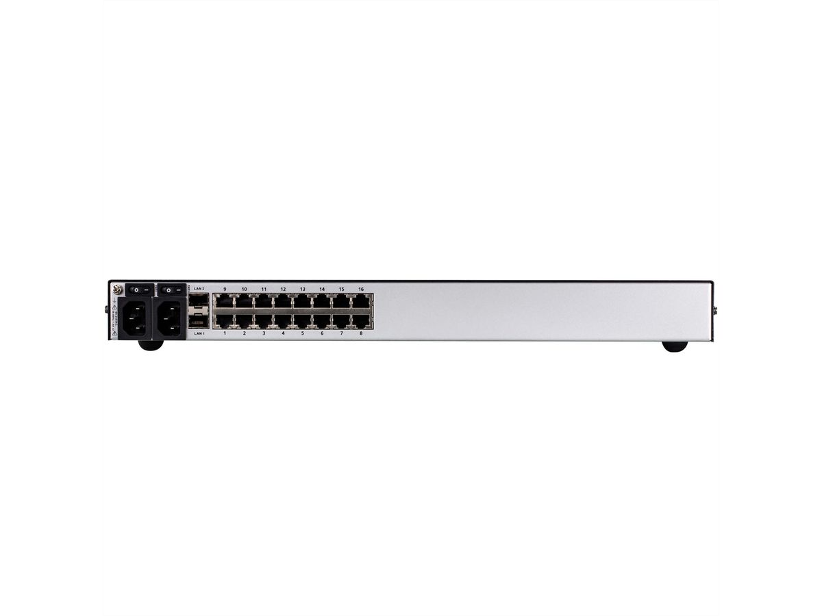 ATEN SN1116CO Serveur Console Série Série 16 ports avec double alimentation / SFP