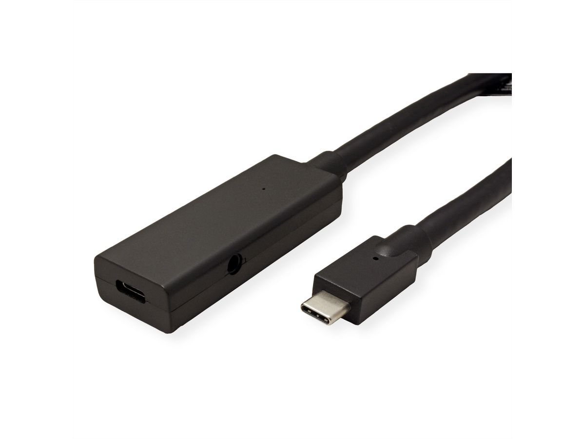 ROLINE Rallonge USB 3.2 Gen 2, C-C, M/F, 5 m