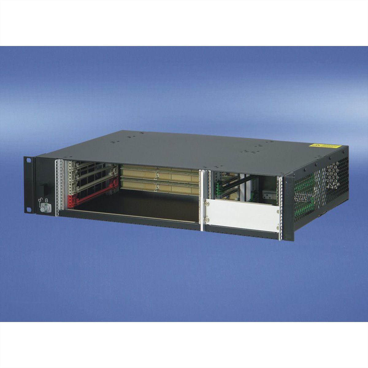 Système CPCI SCHROFF pour PSU enfichable, horizontal, 2 U, 4 slots