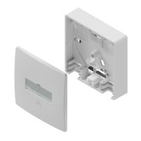 d.center® Gf-TA 42 pour jusqu'à 2 connecteurs LC-D / SC-S , vide