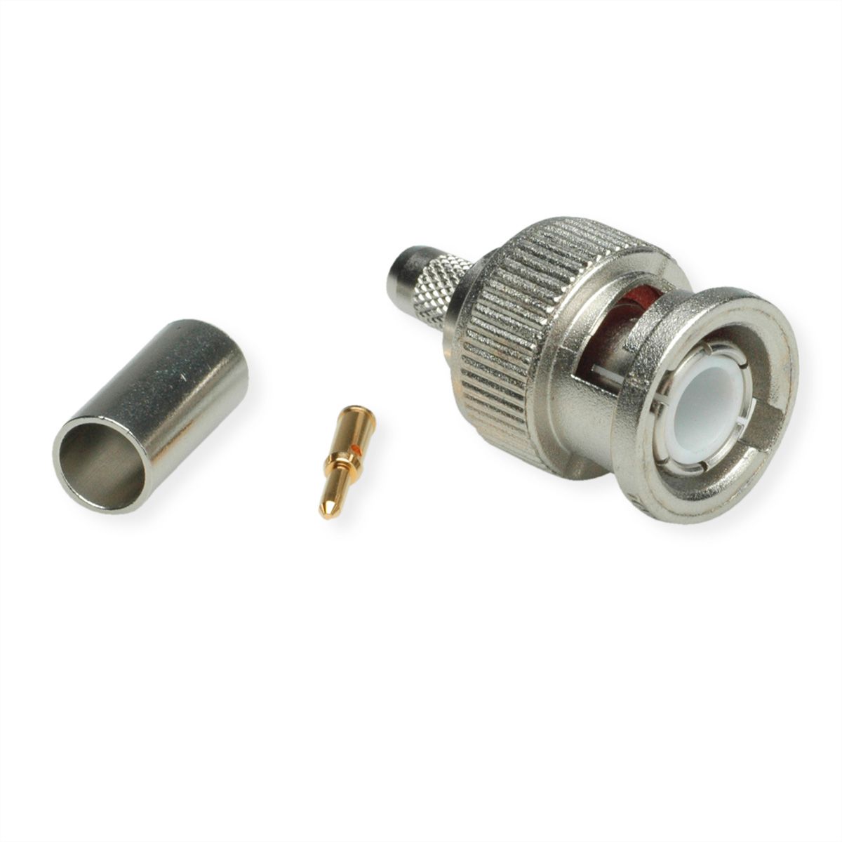 TELEGÄRTNER Connecteur à sertir BNC 50 ohms , pour RG-58C/U, standard