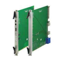 SCHROFF ATCA Kit de panneau frontal, poignée IEA sans ressort, acier inoxydable, 8 U, 6 HP