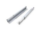 ROLINE Set de glissières à profondeur variable, 350 à 600mm avec le matériel de montage