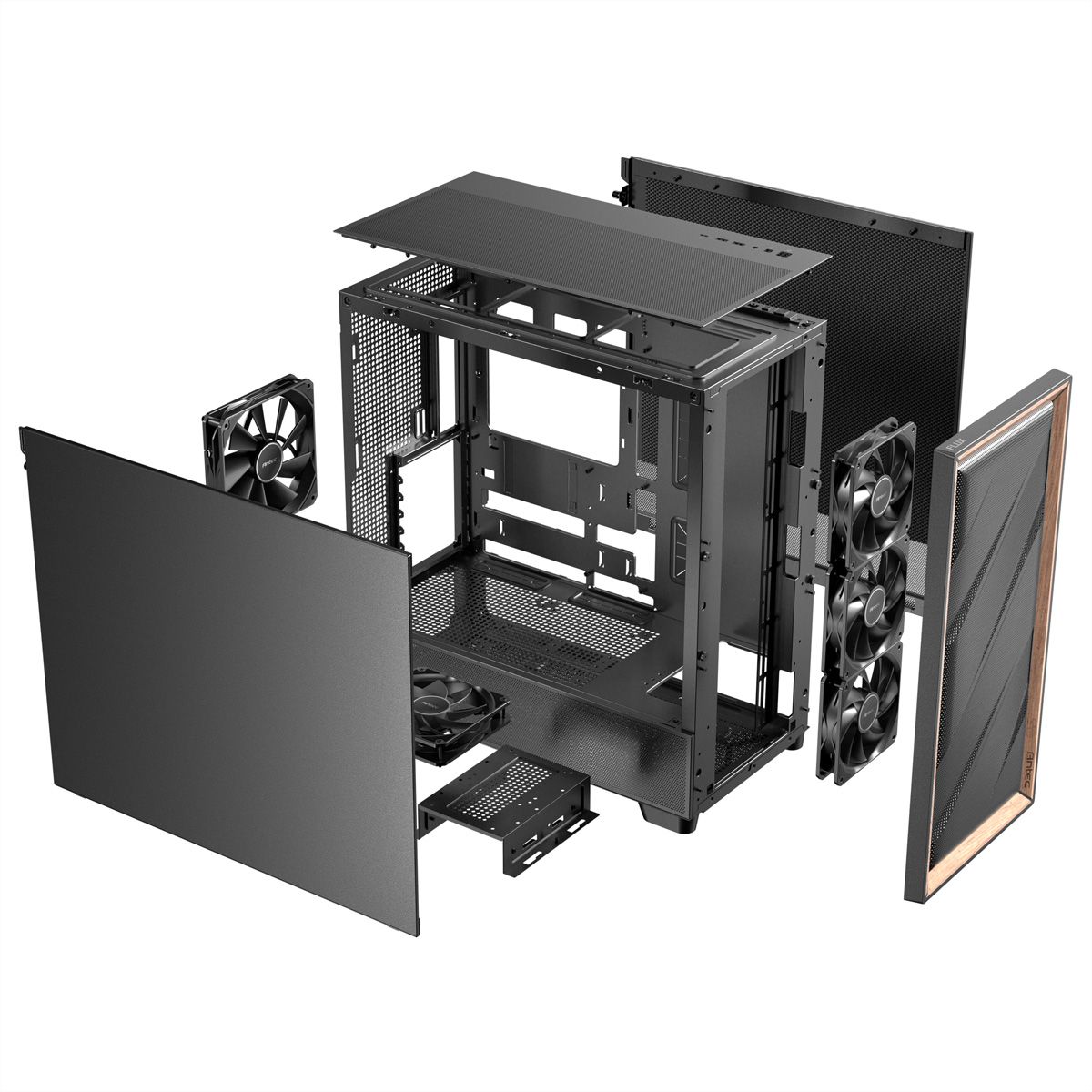 ANTEC Flux SE Boîtier PC ATX Midi Tower, noir