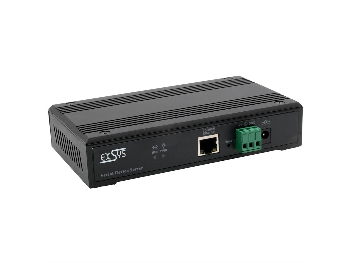 EXSYS EX-61008 Ethernet vers 8x RS-232/422/485