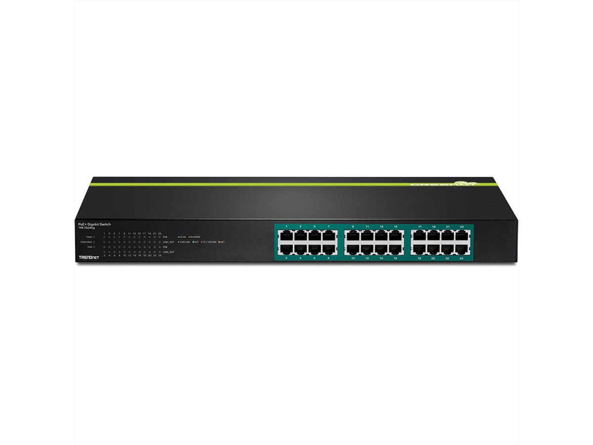 Trendnet TPE-TG240G Switch PoE+ Gigabit à 24 ports