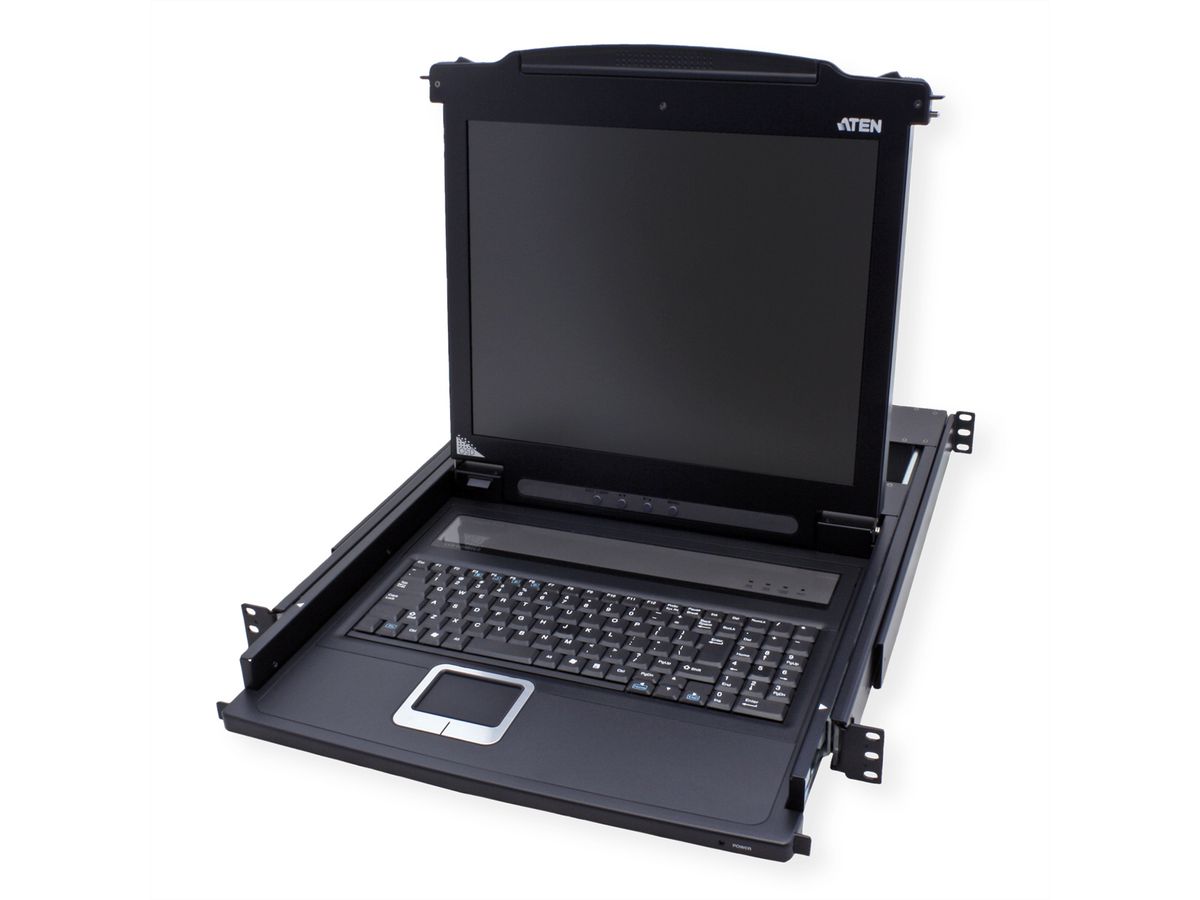 ATEN CL1000M Console KVM, LCD 43cm, VGA, PS/2, US-Layout