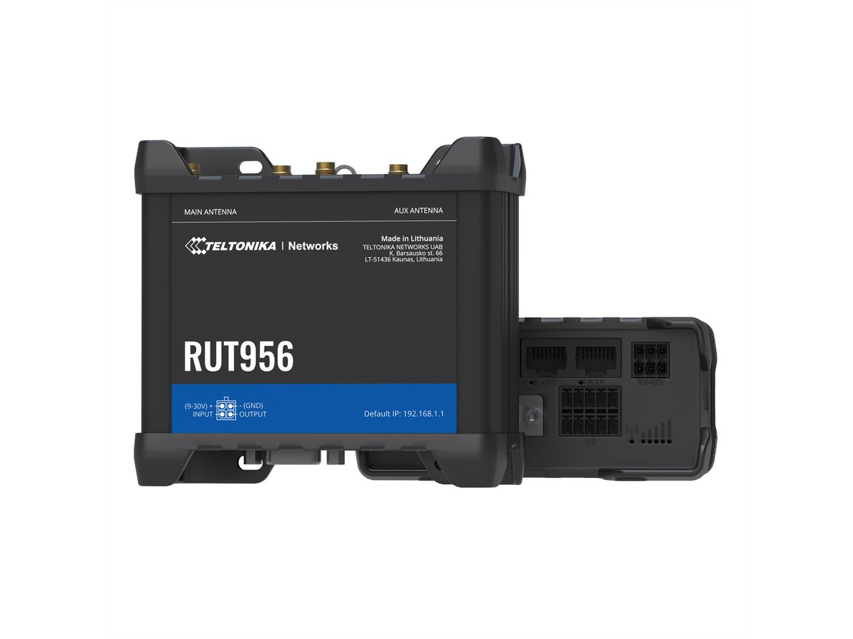 TELTONIKA RUT956 LTE/4G Routeur industriel