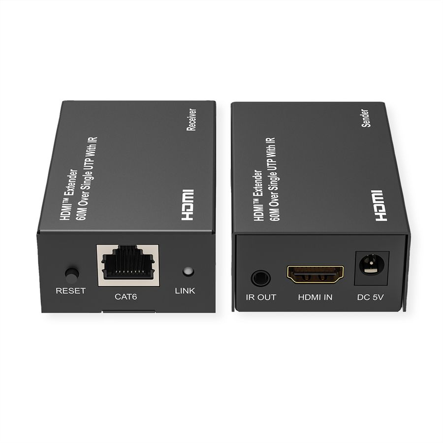 VALUE Prolongateur HDMI via câble réseau, 60m