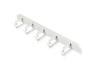ROLINE 19" Passe-câbles 1U, 40x60mm gris