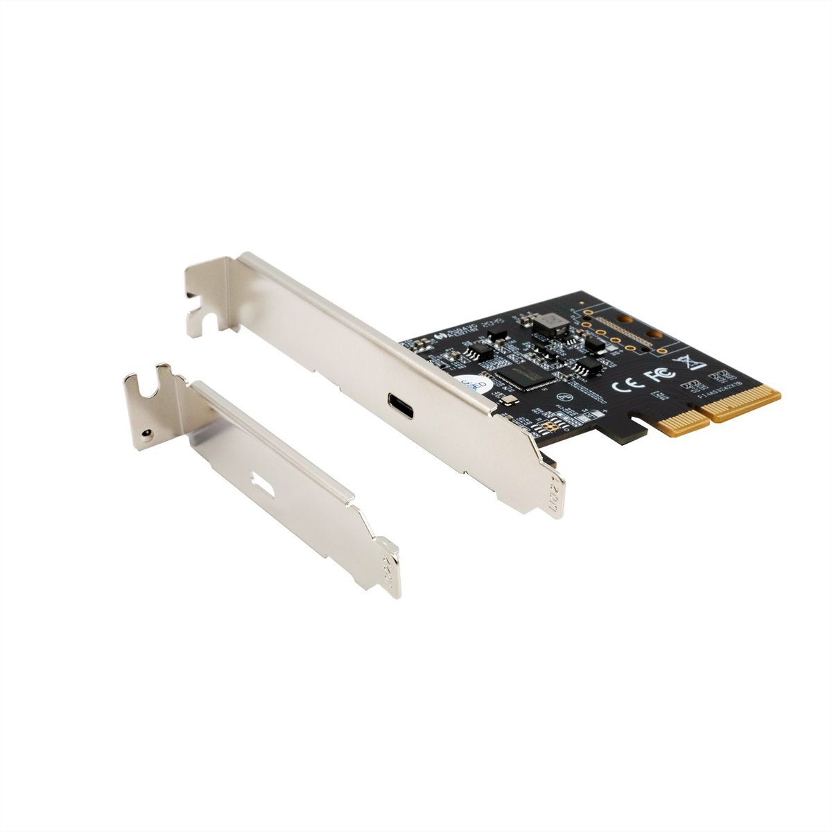 EXSYS EX-12011 Carte USB 3.2 Gen2x2 PCIe, 1 port type C 20Gbps