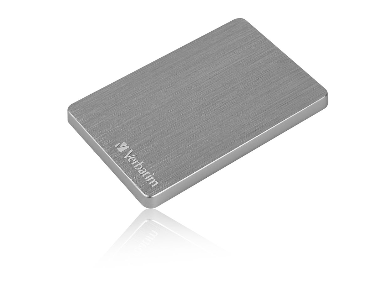Verbatim Disque dur portable mince Store ’n’ Go ALU 1 To gris