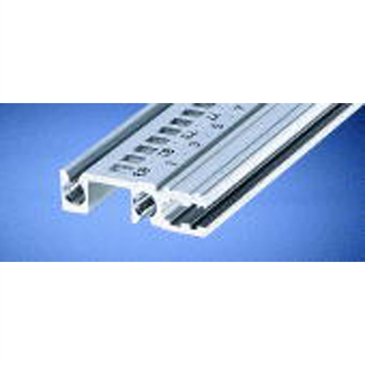 Rail horizontal SCHROFF, arrière, type H-VT, lourd, 40 HP