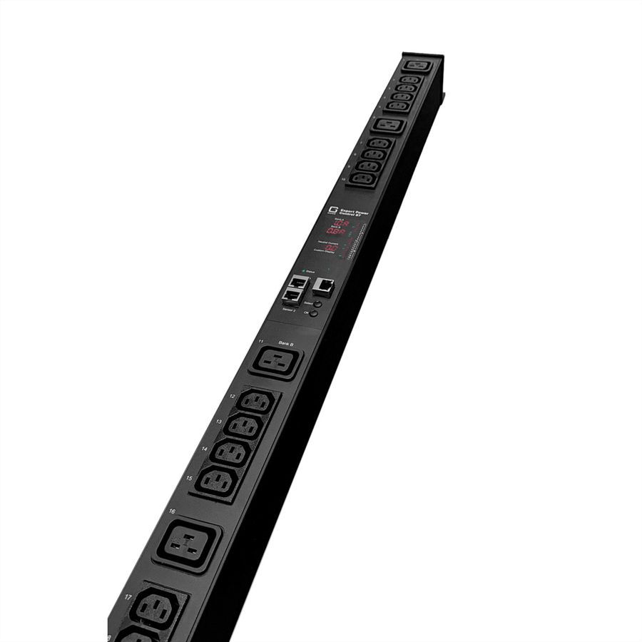 GUDE EPC 87-1210-18 PDU commutée et mesurée, 20 ports, verticale, noir, 135 cm