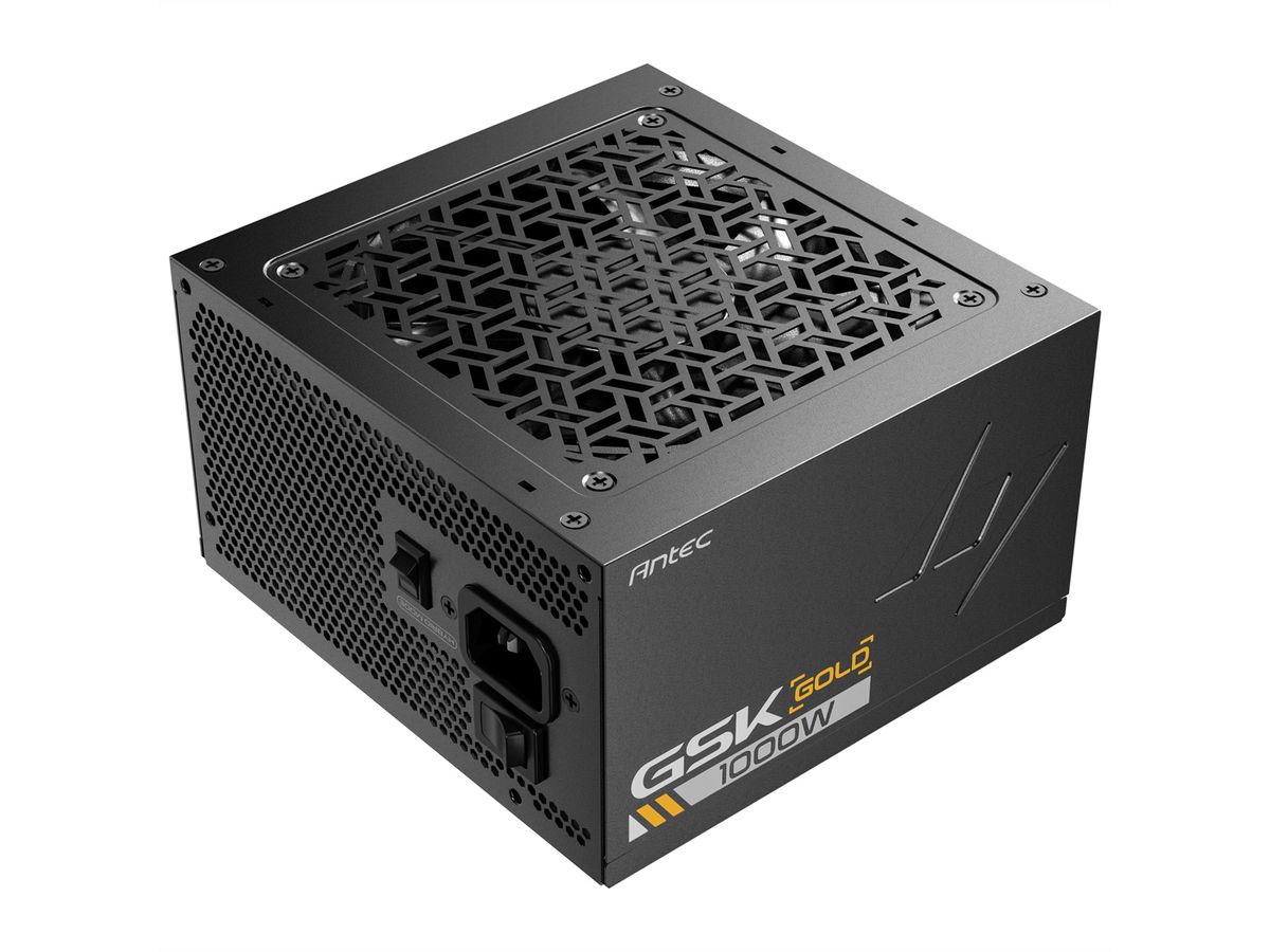 ANTEC GSK 1000 ATX3.1 Bloc d'alimentation 1000 W entièrement modulaire, certifié 80 PLUS Gold