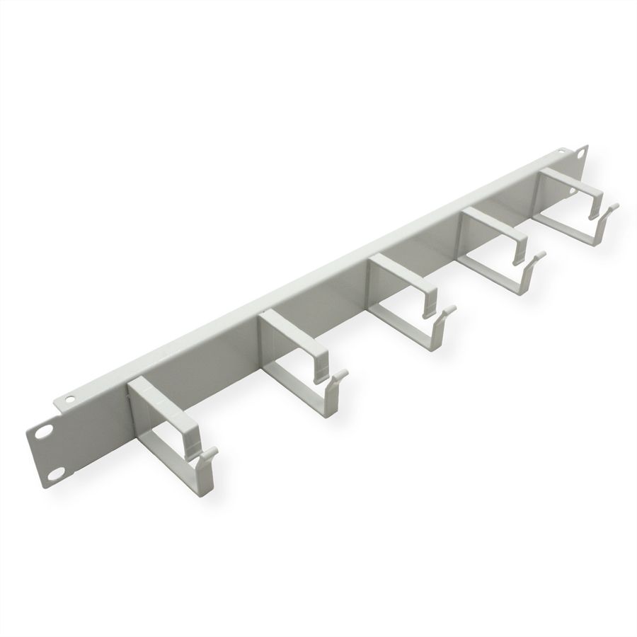 ROLINE 19" Passe-câbles 1U, 40x60mm gris