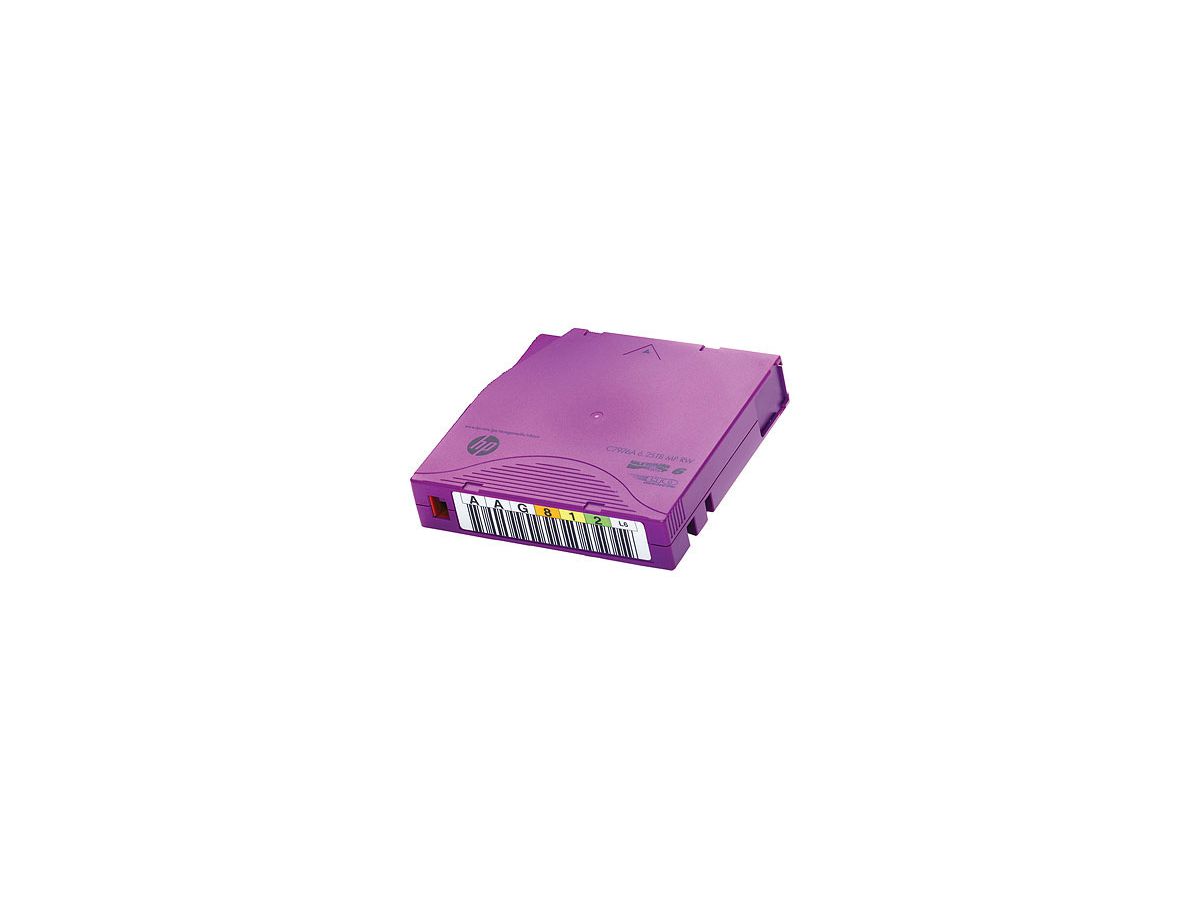 Hewlett Packard Enterprise C7976AN support de stockage de secours Bande de données vierge LTO 1,27 cm